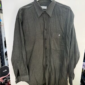 Dior Gray Casual Button Down Shirt